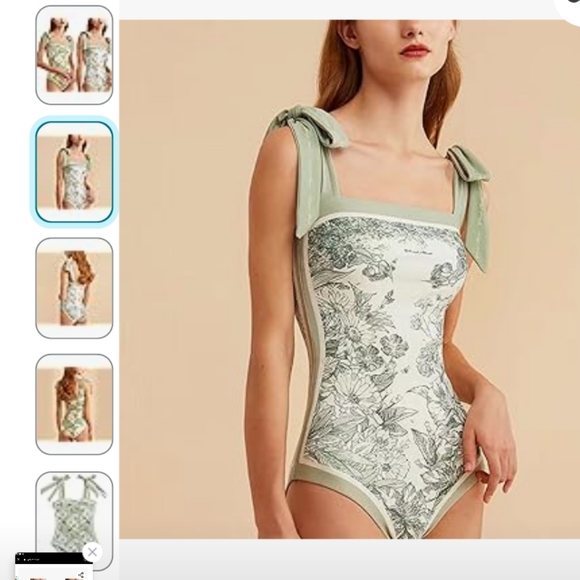 Violet Reversible Tie-Shoulder One Piece Swimsuit - Picture 8 of 12